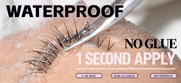 Waterproof, No Glue, Apply In 1 Second