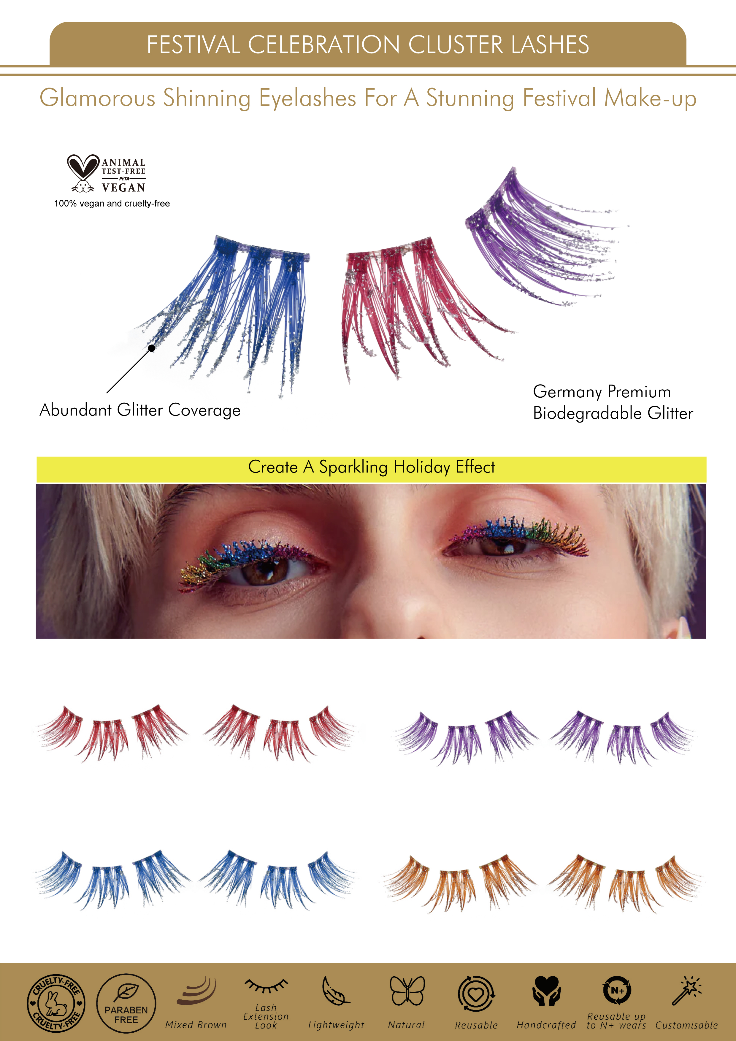 FESTIVAL CELEBRATION CLUSTER LASHES  Party Sparkle Lash Segments FESTIVAL CELEBRATION CLUSTER LASHES festival lash clusters celebration false lashes festival lash segments party sparkle lashesfestival celebration cluster (1).jpg
